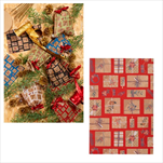 Sáček papír Cadeau 16 x 25 cm červený - velkoobchod, dovoz květin, řezané květiny Brno