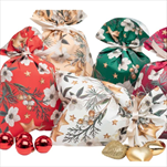 Sáček celofán 40my/16 x 25 cm White Christmas bílý - velkoobchod, dovoz květin, řezané květiny Brno