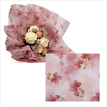 Role folie 30my/0,7 x 50 m  Fleur bordeaux - velkoobchod, dovoz květin, řezané květiny Brno