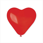 Balónek latex srdce 25 cm červené - velkoobchod, dovoz květin, řezané květiny Brno