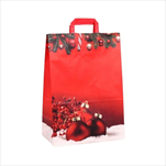 Taška vánoční 45 x 15 x 49 cm - velkoobchod, dovoz květin, řezané květiny Brno