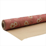 Role papír+vlizelín 75cm/9m voděodolný Margherita růžový - velkoobchod, dovoz květin, řezané květiny Brno
