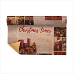 Role Christmas times 75 cm/9 m červená - velkoobchod, dovoz květin, řezané květiny Brno