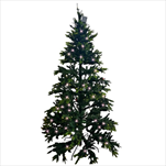 Uk Vánoční stromeček 210 cm + LED řetěz (8 módů - bílé i barevné světlo)) - velkoobchod, dovoz květin, řezané květiny Brno
