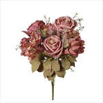 Uk kytice růže X10/48 cm růžová - velkoobchod, dovoz květin, řezané květiny Brno