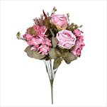 Uk kytice růže a pivoňky X9/53 cm levandulová - velkoobchod, dovoz květin, řezané květiny Brno