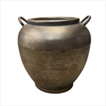 Váza 31 x 31 x 32 cm stříbrná - velkoobchod, dovoz květin, řezané květiny Brno