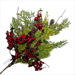 Uk větvička šišky 46 cm - velkoobchod, dovoz květin, řezané květiny Brno