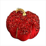 Uk dýně flitr 15 cm červená - velkoobchod, dovoz květin, řezané květiny Brno