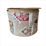 Stuha 63 mm/10 m perníková chaloupka - velkoobchod, dovoz květin, řezané květiny Brno