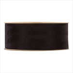 Stuha organza 40 mm/20 m černá - velkoobchod, dovoz květin, řezané květiny Brno