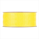 Stuha organza 40 mm/20 m žlutá - velkoobchod, dovoz květin, řezané květiny Brno