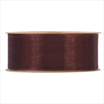 Stuha organza 40 mm/20 m hnědá - velkoobchod, dovoz květin, řezané květiny Brno