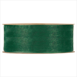 Stuha organza 40 mm/20 m tmavě zelená - velkoobchod, dovoz květin, řezané květiny Brno
