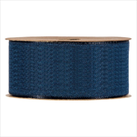 Stuha Ecovelur 40 mm/20 m tm. modrá - velkoobchod, dovoz květin, řezané květiny Brno