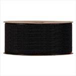 Stuha Ecovelur 40 mm/20 m černá - velkoobchod, dovoz květin, řezané květiny Brno