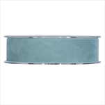 Stuha Double velvet 25 mm/7 m světle modrá - velkoobchod, dovoz květin, řezané květiny Brno