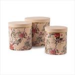 Flower box Flowers design S/3 pr.20/24 v.18/23,5 cm růžový - velkoobchod, dovoz květin, řezané květiny Brno