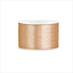 Stuha Light double satén 40 mm/50 m dark gold - velkoobchod, dovoz květin, řezané květiny Brno