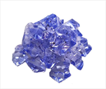 Krystaly pvc 260g sv.modrá - velkoobchod, dovoz květin, řezané květiny Brno