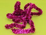 Řetěz vánoce 2,5cm/2m sv.fialová - velkoobchod, dovoz květin, řezané květiny Brno