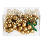 Koule zápich sklo 1,5cm/96ks zlatá - velkoobchod, dovoz květin, řezané květiny Brno