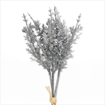 Zápich tráva umělá 33cm stříbrná - velkoobchod, dovoz květin, řezané květiny Brno