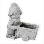 Kluk obal polyresin 34cm natural - velkoobchod, dovoz květin, řezané květiny Brno