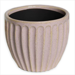 Obal kamenina pr.19V16cm růžová - velkoobchod, dovoz květin, řezané květiny Brno