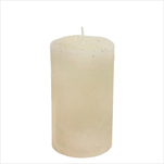 Svíčka válec Rustik 60 x 80 mm krémová - velkoobchod, dovoz květin, řezané květiny Brno