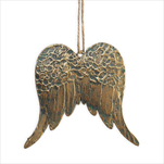Křídla závěs kov 10cm zlatá antik - velkoobchod, dovoz květin, řezané květiny Brno