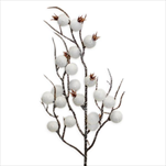 Jeřabiny zápich pvc 33cm bílá - velkoobchod, dovoz květin, řezané květiny Brno