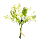 Konvalinky kytice pvc 32cm - velkoobchod, dovoz květin, řezané květiny Brno