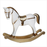 Houpací kůň dřevo 22,5x26cm - velkoobchod, dovoz květin, řezané květiny Brno