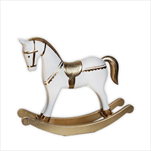 Houpací kůň dřevo 11x13cm - velkoobchod, dovoz květin, řezané květiny Brno