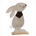 Zajíc filc 41cm béžová - velkoobchod, dovoz květin, řezané květiny Brno