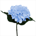 Hortenzie textil 16/33cm modrá - velkoobchod, dovoz květin, řezané květiny Brno