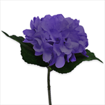 Hortenzie textil 16/33cm fialová - velkoobchod, dovoz květin, řezané květiny Brno