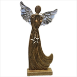 Anděl kov/dřevo V44cm - velkoobchod, dovoz květin, řezané květiny Brno