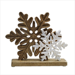 Vločky dřevo/keramika pr.19,5cm - velkoobchod, dovoz květin, řezané květiny Brno