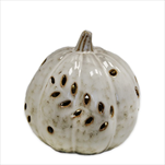 Dýně porcelán LED pr.11,5cm - velkoobchod, dovoz květin, řezané květiny Brno