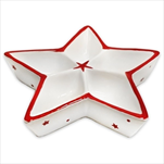 Hvězda tác keramika 20cm - velkoobchod, dovoz květin, řezané květiny Brno