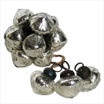 Vánoční ozdoby sklo 12ks zlatá/stříbrná - velkoobchod, dovoz květin, řezané květiny Brno