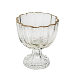 Pohár sklo 12cm čirá - velkoobchod, dovoz květin, řezané květiny Brno