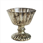 Pohár sklo 10cm černá oxid - velkoobchod, dovoz květin, řezané květiny Brno