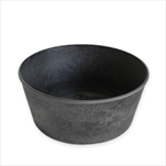 Miska melamin pr.24cm antracit - velkoobchod, dovoz květin, řezané květiny Brno
