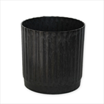 Obal melamin pr.18cm antracit - velkoobchod, dovoz květin, řezané květiny Brno