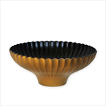 Miska melamin pr.17cm zlatá patina - velkoobchod, dovoz květin, řezané květiny Brno