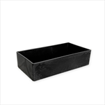 Miska melamin 20x10cm antracit - velkoobchod, dovoz květin, řezané květiny Brno