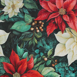 Stolní běhoun polyester 45x150cm vánoční - velkoobchod, dovoz květin, řezané květiny Brno